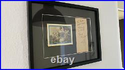 MICHAEL JACKSON Rare Autograph Note Signed after Beatles Orginal Thank You