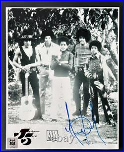MICHAEL JACKSON Signed Jackson 5 vintage Motown photo ACA Full (LOA) RARE 1/1