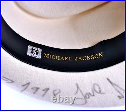 MICHAEL JACKSON Signed White Fedora Hat Dreweatts & Bloomsbury Auctions RARE+++