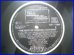 MICHAEL JACKSON THE BEST OF MICHAEL JACKSOON RARE LP record vinyl INDIA 160 VG+