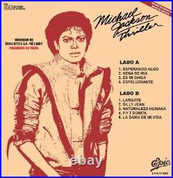 MICHAEL JACKSON THRILLER = Espeluznante Billy Jean Beat It RARE 12 PROMO LP