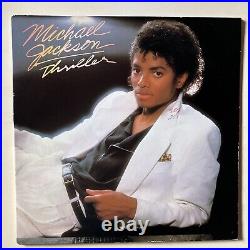 MICHAEL JACKSON, THRILLER. RARE. FIRST ISSUE QE38112. MJ No Production Credits