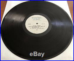 MICHAEL JACKSON They Don't Really Care About Us RARE 12 ACETATE PROMO SINGLE
