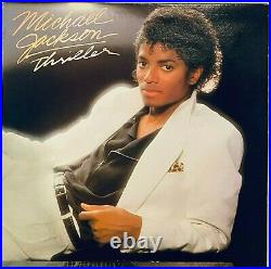 MICHAEL JACKSON Thriller RARE Misprint QE38112 Epic 1st Press Vinyl LP 1982