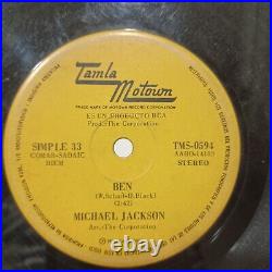 MICHAEL JACKSON mi chica/ben Tamla Motown RARE SINGLE 7 argentina G+