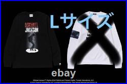 MINT BAPE T-shirt L Authentic Rare Michael Jackson Long Black L