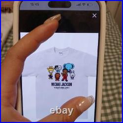MINT BAPE T-shirt XL Authentic Rare Ape Michael Jackson Baby Milo Tee