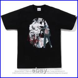 MINT BAPE shirt XXL X Michael Jackson Album 2Xl T-Shirt Authentic Rare