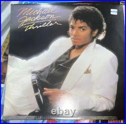 MIichael Jackson- Thriller LP 1ST Pressing NO MJ Co-Producer Credits- RareEx+