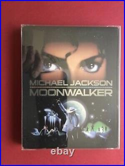 MOONWALKER, Michael Jackson Blu-Ray STEELBOOK, Super Rare, FREE SHIPPING