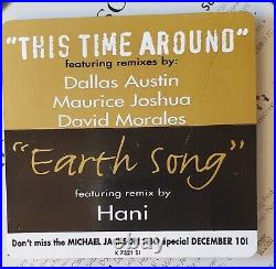 Michael JacksonThis Time Around/Earth Song Promo CD. Rare. (1995)