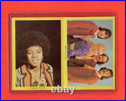 Michael Jackson 1972 MONTY POP STAR card VERY Rare Intact Panel MINT