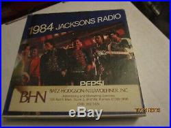 Michael Jackson 1984 Jacksons Pepsi Commercial Radio Reel Good Conditions Rare