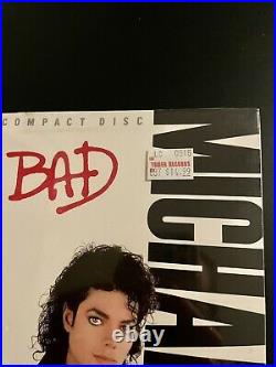 Michael Jackson 1987 Bad Long Box CD Sealed Mega Rare OOP Orignal