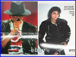 Michael Jackson 1987 Japan Tour Goods Bill Autograph Pamphlet Super Rare