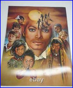 Michael Jackson 1987 Japan Tour Goods Bill Autograph Pamphlet Super Rare
