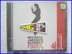 Michael Jackson #1 Collection Thriller CD 2009 RARE INDIA HOLOGRAM NEW sticker