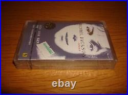 Michael Jackson 2x Invincible Official Asia Cassette Album Tape Sealed MEGA RARE