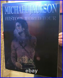 Michael Jackson 3D Lenticular Poster History Tour One of Only 3 Prototypes RARE