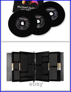 Michael Jackson 3 Disc Collection Rare Japanese Import Discs Look Like Records