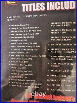 Michael Jackson 5, HUGE lot of music CDs, movie DVDs, T-shirt, rare interviews