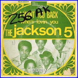 Michael Jackson 5 I want you back (7 Rare December 1969 First Press France)