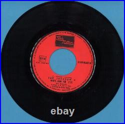 Michael Jackson 5 I want you back (7 Rare December 1969 First Press France)