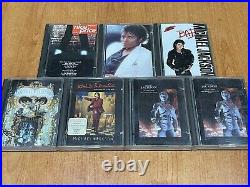 Michael Jackson 7 Very Rare Mini Disc (no Cd) Collection Fuori Catalogo