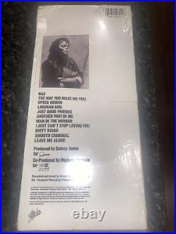 Michael Jackson BAD CD Longbox! New Sealed! Ultra Rare 1st Pressing! 1987
