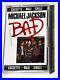Michael Jackson BAD Cassette Maxi Single NewithSealed Hard Cover Quincy Jones RARE
