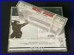 Michael Jackson BAD China First Edition CD + Tape Cassette Very Rare Sealed