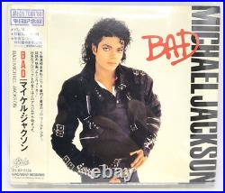 Michael Jackson BAD Japan Tour'88 Edition 25-8P-5136 withSticker OBI Mega Rare