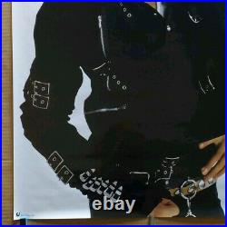 Michael Jackson / BAD New Bonus Poster Sony 80's Retro Rare F/S Japan