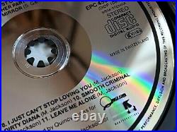 Michael Jackson BAD. ULTRA RARE Made in SWITZERLAND. CD. Collectable