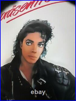 Michael Jackson BAD Ultra Rare German Pepsi 3D Plastic Promo Display XL Size