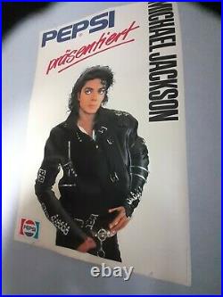 Michael Jackson BAD Ultra Rare German Pepsi 3D Plastic Promo Display XL Size