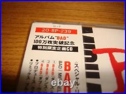 Michael Jackson Bad 1988 First Edition Japan OBI CD Single Sealed MEGA RARE
