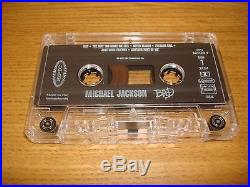 Michael Jackson Bad 2001 Remastered Edition Cassette Tape Album Mega Rare