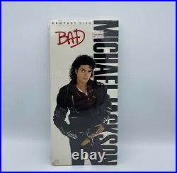 Michael Jackson Bad CD Longbox Sealed 1987 Tower Records Mega Rare