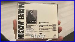 Michael Jackson Bad No Promo CD Rare Printing