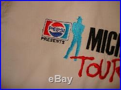Michael Jackson Bad Tour Concert 1988 Pepsi Promo Japan Jacket Mega Rare