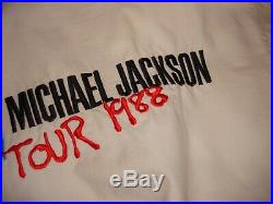 Michael Jackson Bad Tour Concert 1988 Pepsi Promo Japan Jacket Mega Rare