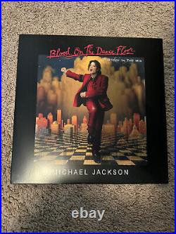Michael Jackson Blood On Dance Floor LP Vinyl Like New Mega Rare