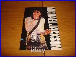 Michael Jackson Christmas 3 Postcards in Envelope Official Japan Promo Mega Rare