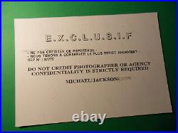 Michael Jackson Confidential Exclusiv Private Restricted Confidencialvery Rare