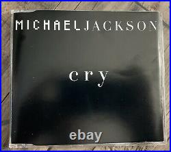 Michael Jackson Cry Brazil Mega Rare Promo CD Invincible No smile