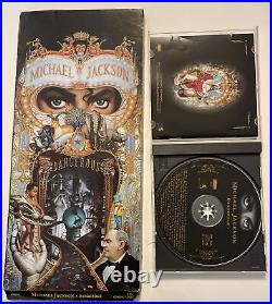 Michael Jackson Dangerous Long box And CD RARE