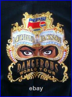 Michael Jackson Dangerous Tour 1992 Rare vintage Authentic, Unused Jacket