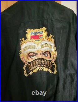 Michael Jackson Dangerous World Tour Jacket Jacke Rare Promo Neverland