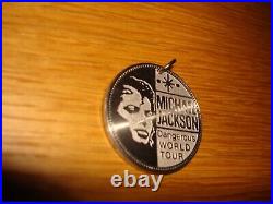 Michael Jackson Dangerous World Tour Mexican / Mexico Concert Coin Mega Rare